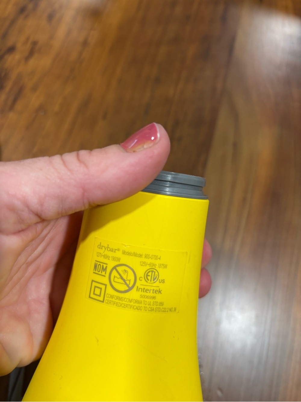 Drybar Buttercup Yellow Full Size Blow-Dryer - Picture 7 of 14